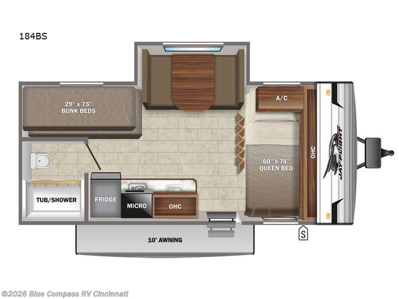 Used 2022 Jayco Jay Flight SLX 7 184BS available in Cincinnati, Ohio