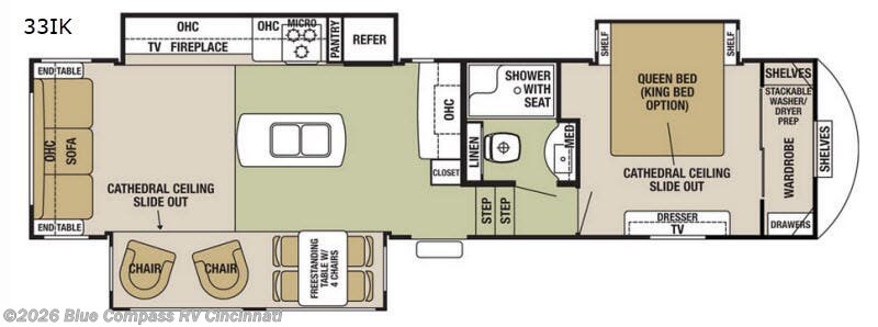 Used 2018 Forest River Cedar Creek Silverback 33IK available in Cincinnati, Ohio