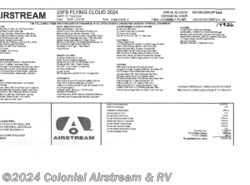 New 2024 Airstream Flying Cloud 25FBT Twin Bunk available in Millstone Township, New Jersey
