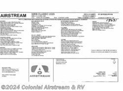 New 2025 Airstream Classic 30RBQ Queen available in Millstone Township, New Jersey