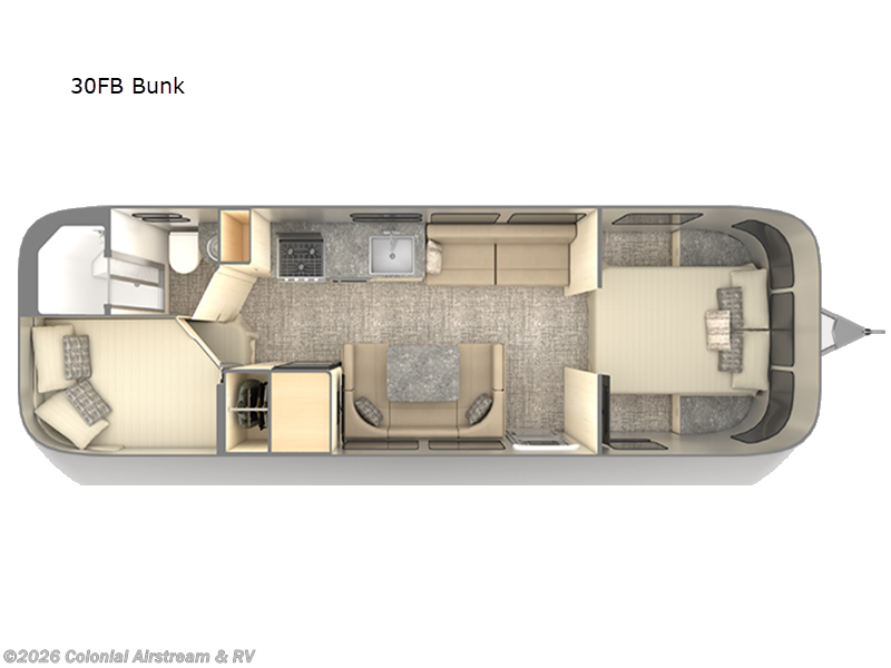 New 2025 Airstream Flying Cloud 30FBB Bunk Queen available in Millstone Township, New Jersey