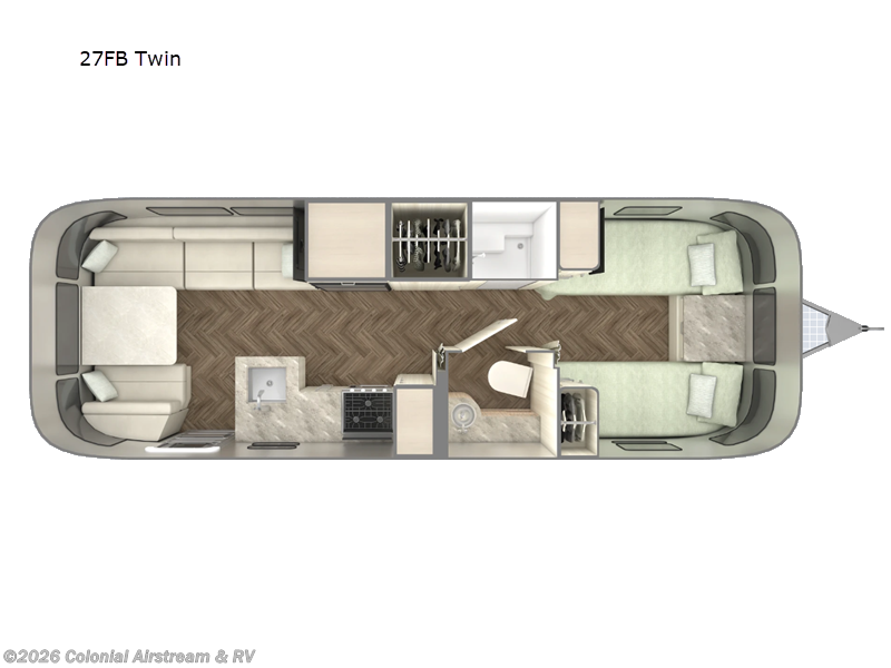 New 2026 Airstream International 27FBT Twin Hatch available in Millstone Township, New Jersey