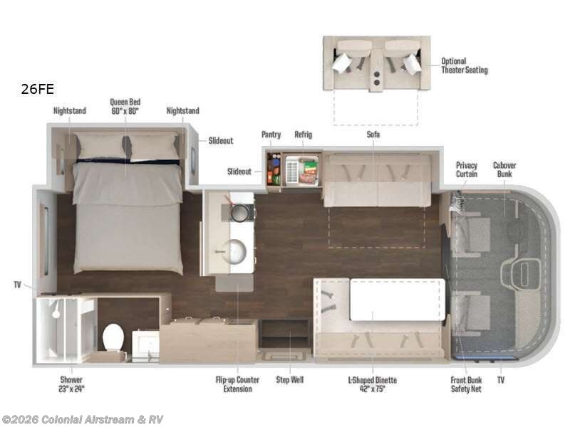 New 2027 Winnebago Sunflyer 26FE available in Millstone Township, New Jersey