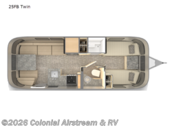 New 2026 Airstream Flying Cloud 25FBT Twin Hatch available in Millstone Township, New Jersey