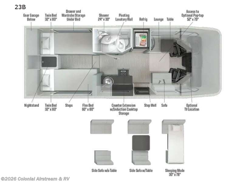 New 2027  Winnebago Ekko Sprinter 23B by Winnebago from Colonial Airstream & RV in Millstone Township, NJ