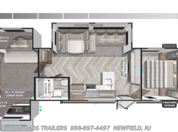 New 2022 Forest River Salem 31KQBTS available in Newfield, New Jersey