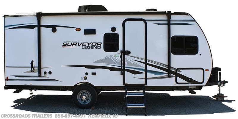 Stock Image for 2022 Forest River Surveyor Legend 19BHLE (options and colors may vary)