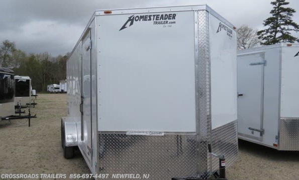 2022 Homesteader Intrepid 7x14 Enclosed Cargo Trailer available in Newfield, NJ