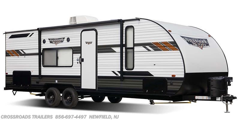 Stock Image for 2021 Forest River Wildwood X-Lite 240BHXL (options and colors may vary)