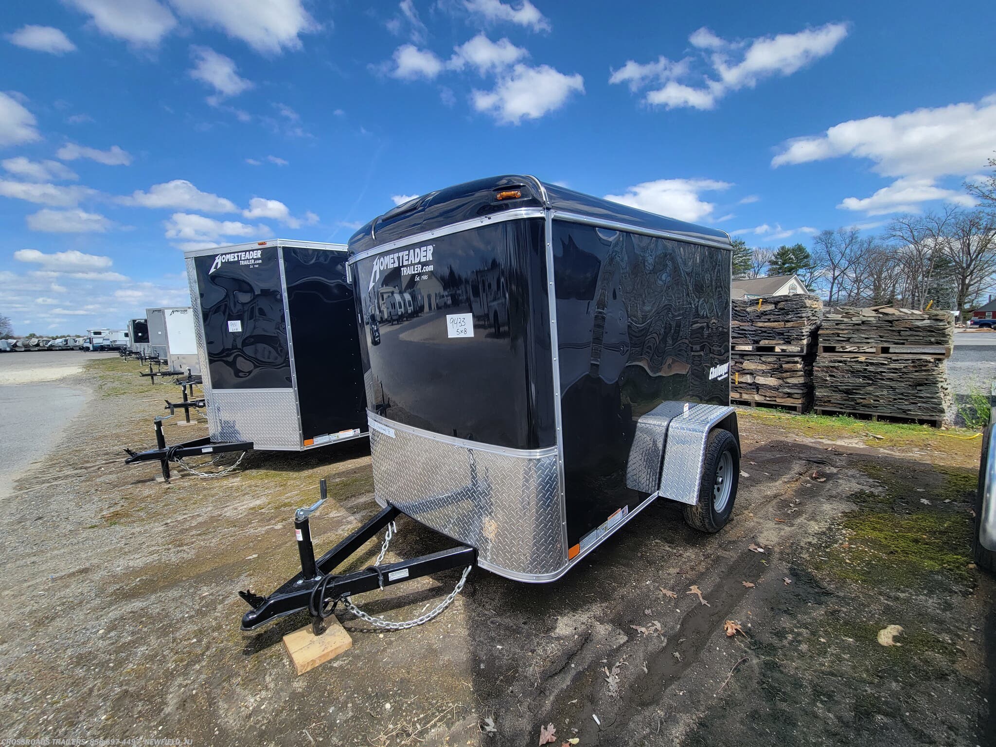 5x8 Cargo Trailer for sale New Homesteader Challenger 508CS TrailersUSA