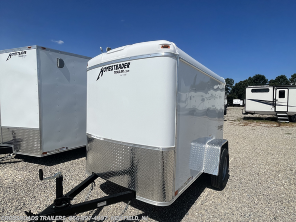 2024 Homesteader Challenger 5x8 enclosed cargo trailer available in Newfield, NJ