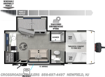 New 2024 Forest River Salem FSX 165VIEWX available in Newfield, New Jersey