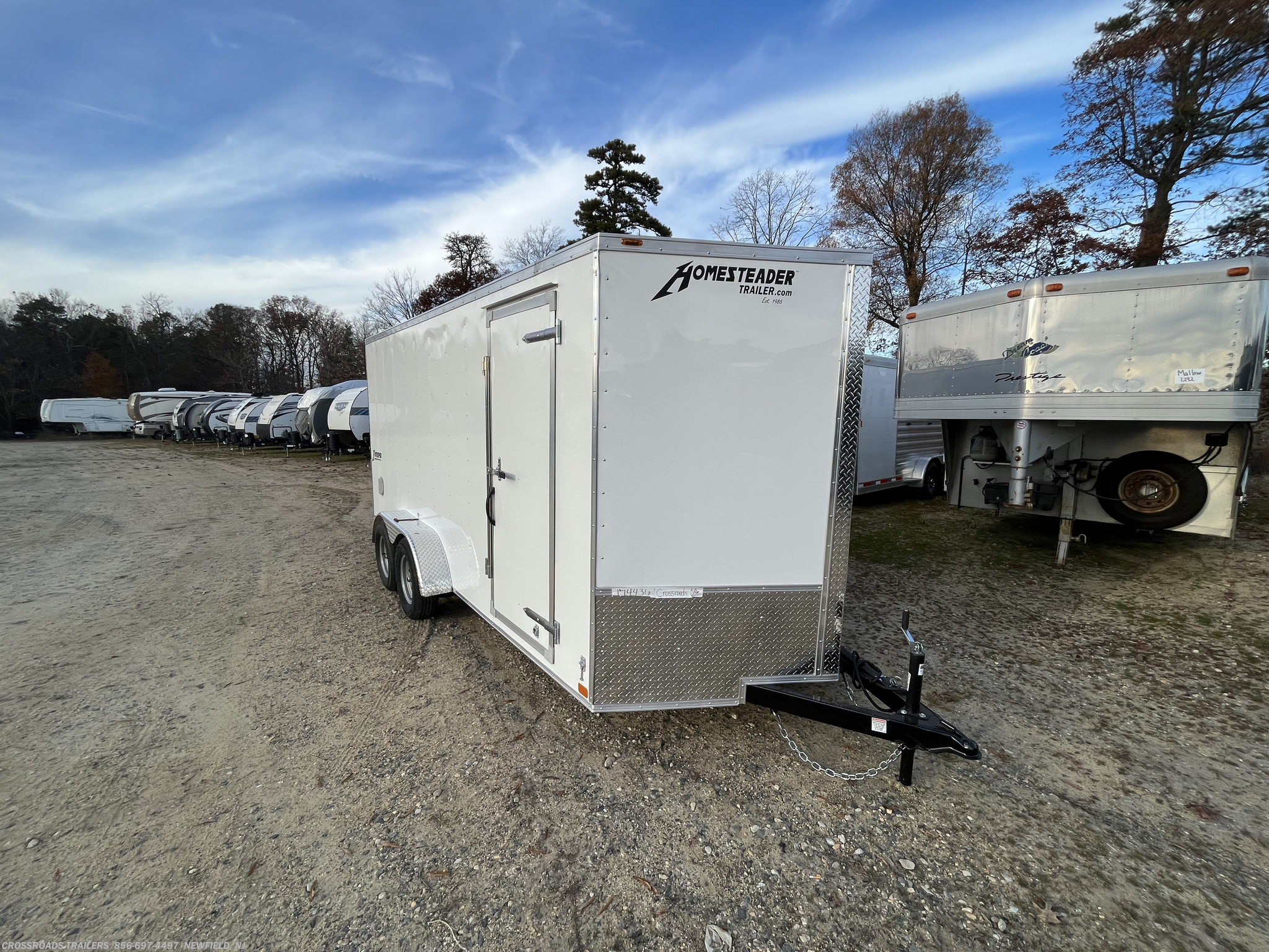 New 2026 Homesteader Intrepid 7x16 available in Newfield, New Jersey