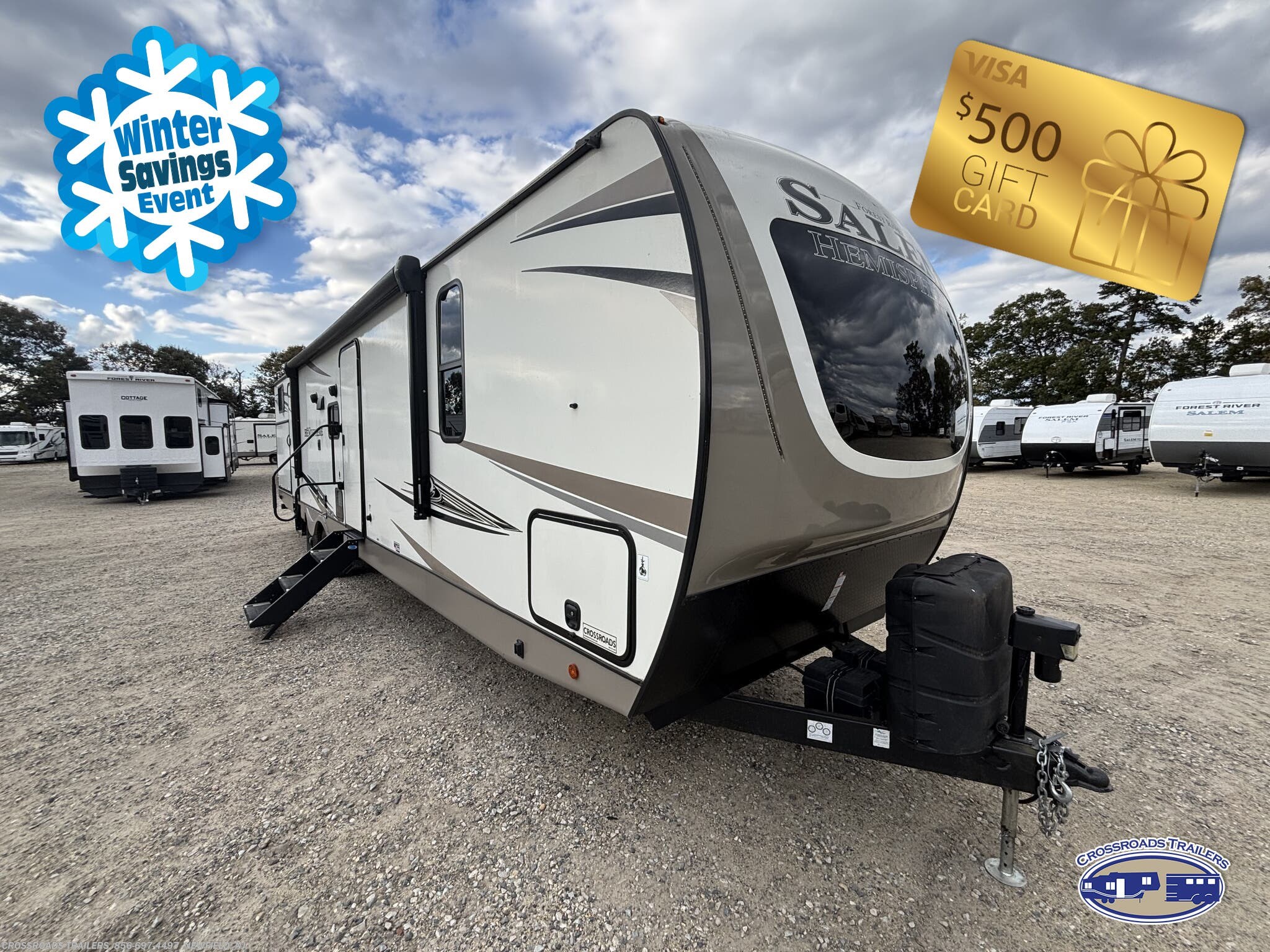 Used 2021 Forest River Salem Hemisphere 314BUD available in Newfield, New Jersey