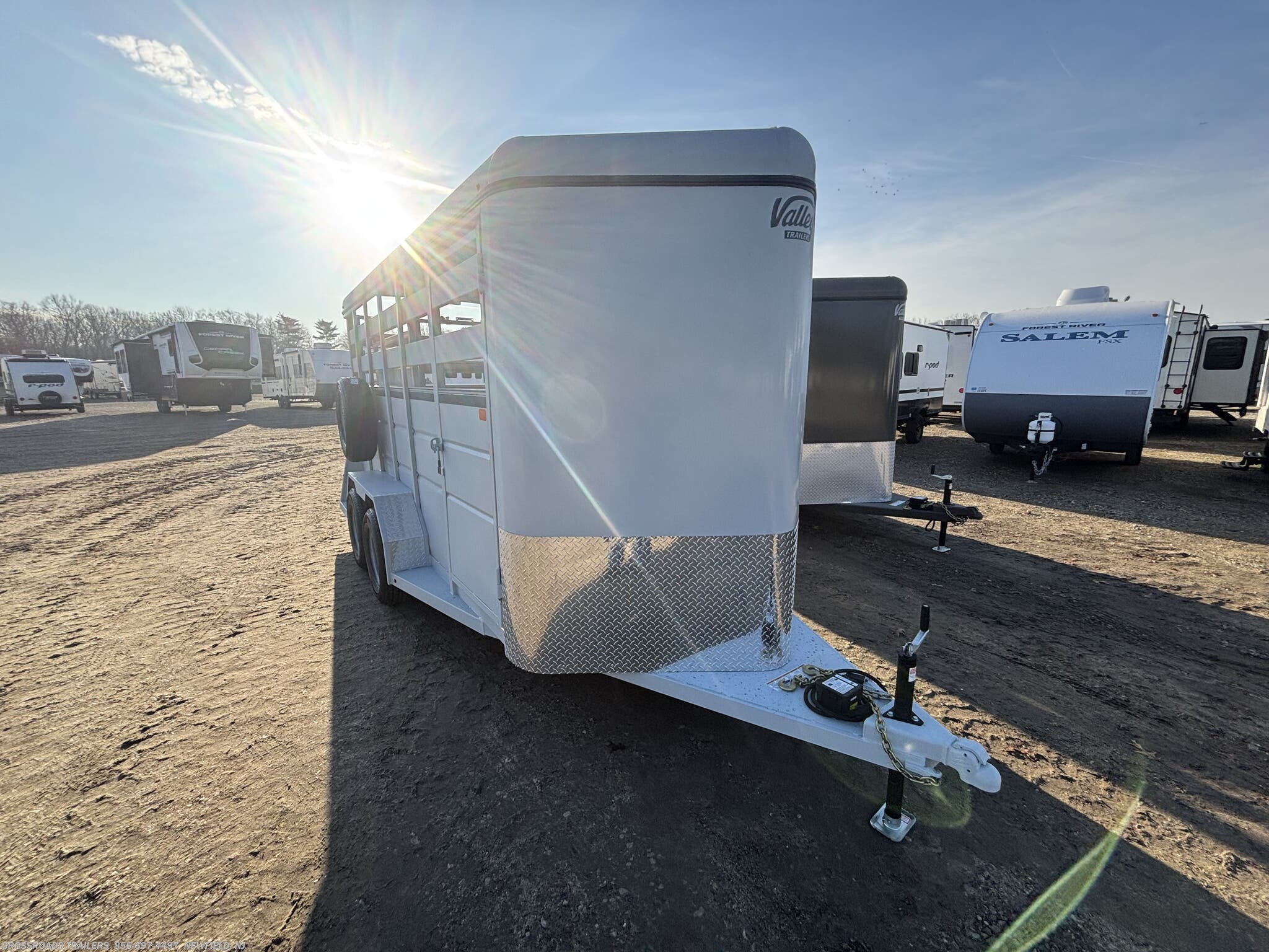 New 2026 Valley Trailers  6x16 Stock Trailer (26016) available in Newfield, New Jersey