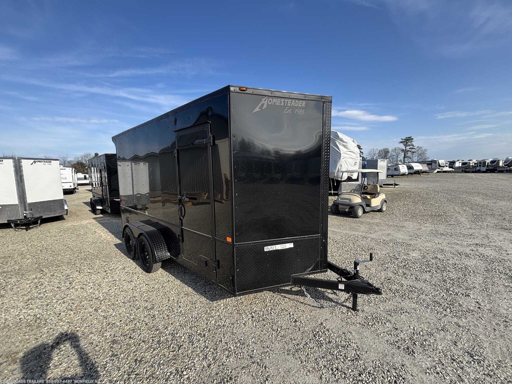 New 2026 Homesteader Intrepid 7x14 Enclosed Cargo Trailer available in Newfield, New Jersey