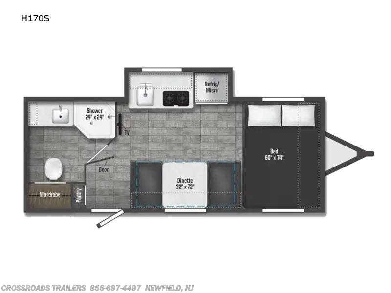 New 2022 Winnebago Hike 170S available in Newfield, New Jersey