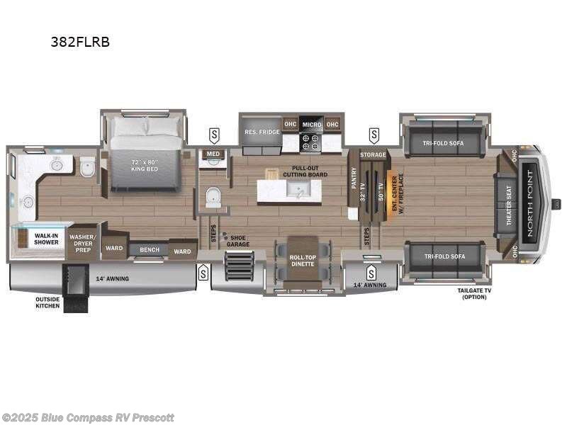 New 2025 Jayco North Point 382FLRB available in Prescott, Arizona