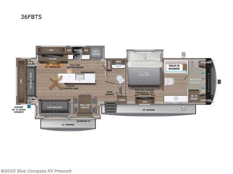 New 2025 Jayco Pinnacle 36FBTS available in Prescott, Arizona