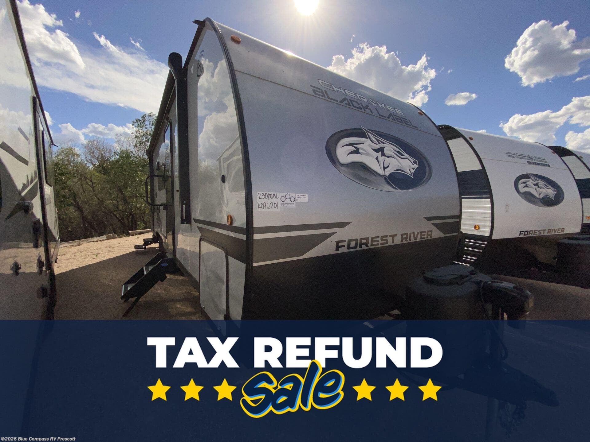 New 2026 Forest River Cherokee Grey Wolf Black Label 23DBHBL available in Prescott, Arizona