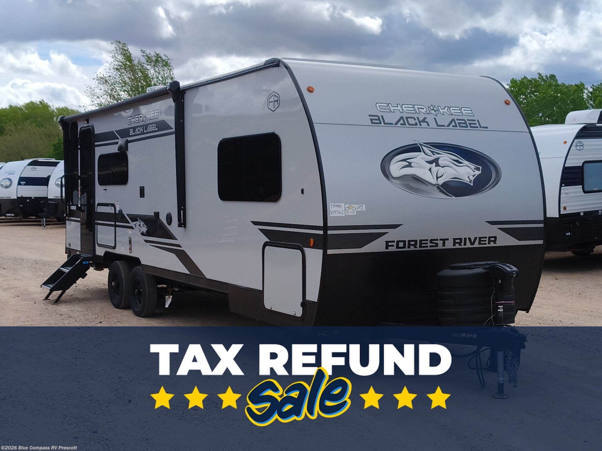 New 2026 Forest River Cherokee Grey Wolf Black Label 23MKBL available in Prescott, Arizona