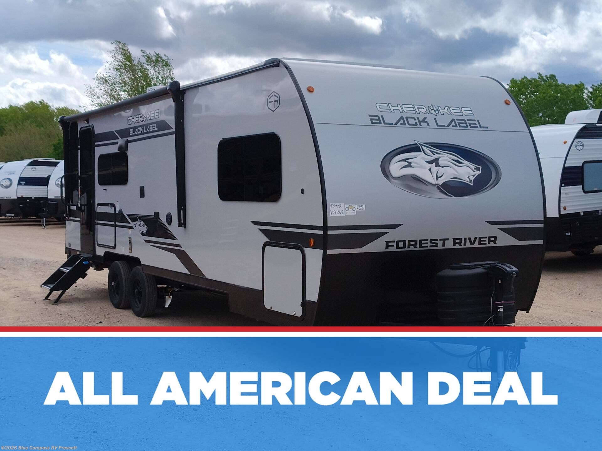 New 2026 Forest River Cherokee Grey Wolf Black Label 23MKBL available in Prescott, Arizona