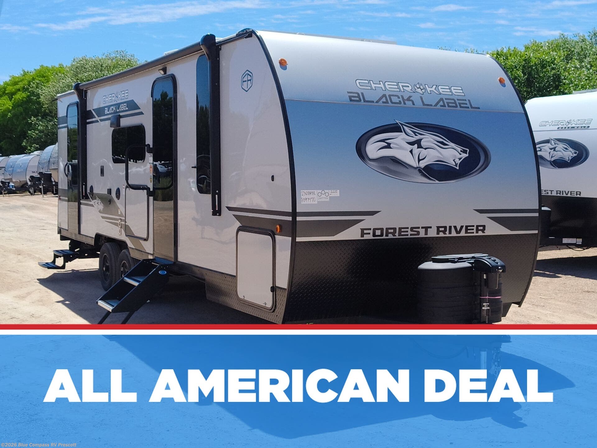 New 2026 Forest River Cherokee Grey Wolf Black Label 23DBHBL available in Prescott, Arizona