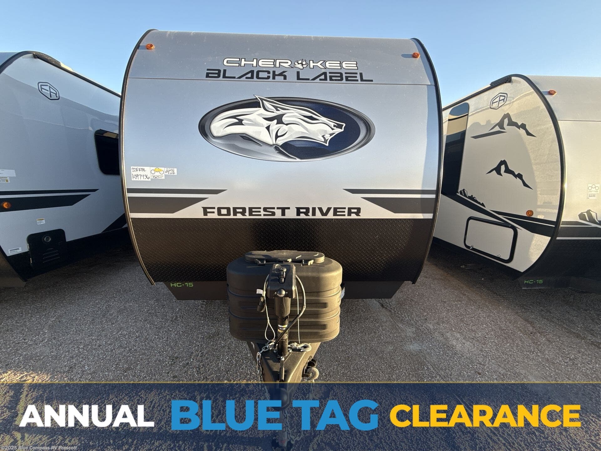New 2026 Forest River Cherokee Grey Wolf Black Label 22RRBL available in Prescott, Arizona