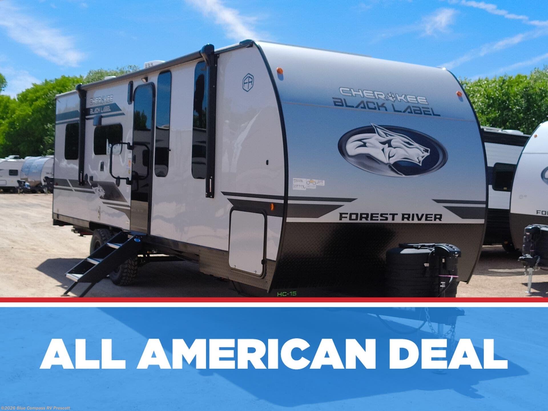 New 2026 Forest River Cherokee Grey Wolf Black Label 22RRBL available in Prescott, Arizona