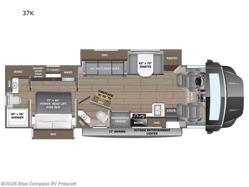 New 2026 Jayco Seneca 37K available in Prescott, Arizona