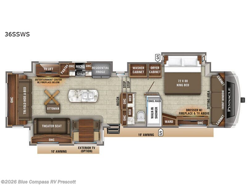 Used 2020 Jayco Pinnacle 36SSWS available in Prescott, Arizona