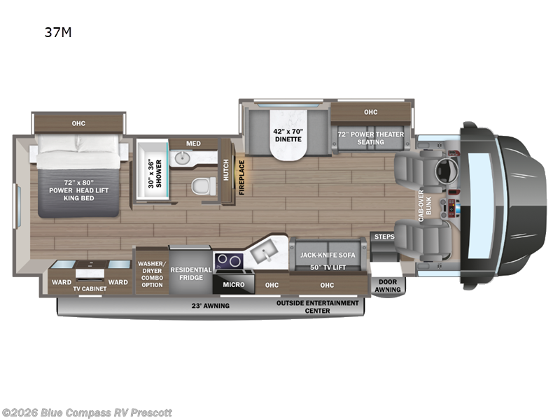 New 2027 Jayco Seneca 37M available in Prescott, Arizona